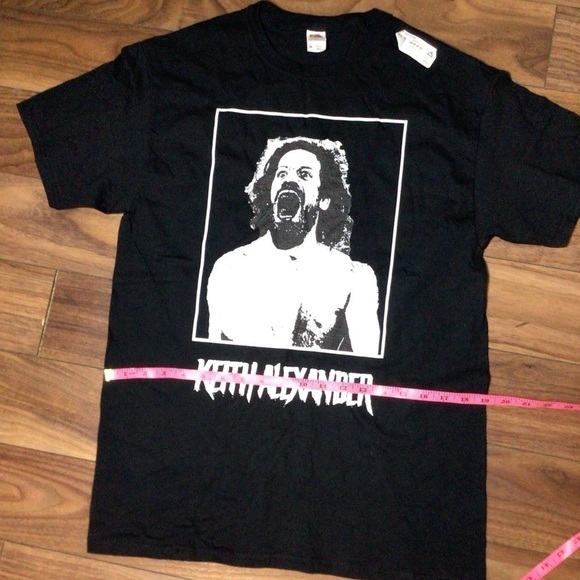 Keith Alexander Pro Wrestler Graphic T-shirt Top - Picture 4 of 8